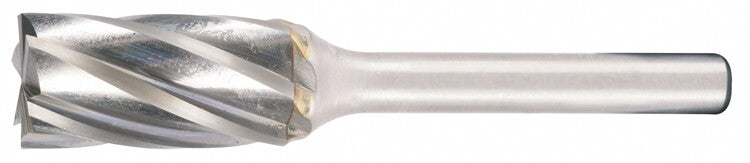 Stiftfrees 6mm ALU, vorm B, kopdikte 12mm