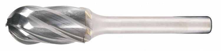 Stiftfrees 6mm ALU, vorm C, kopdikte 12mm