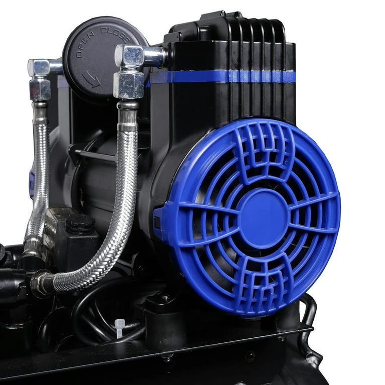 Compressor olievrij 2x1.8pk 40L tank 230V