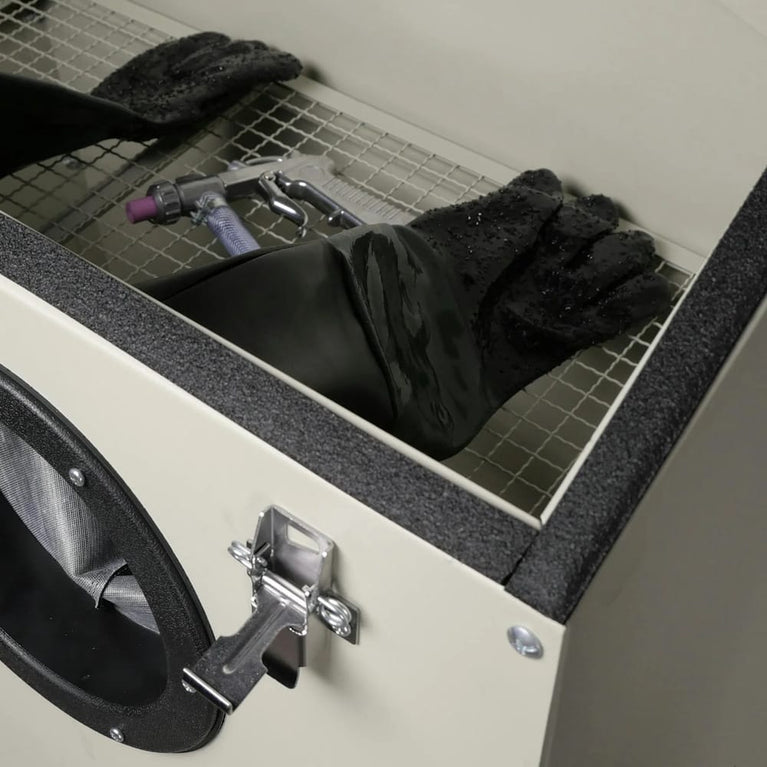 Straalcabine 220L met voordeur