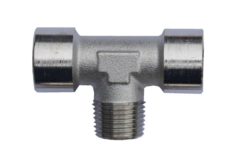 T-stuk 3/4", 1x buitendraad en 2x binnendraad