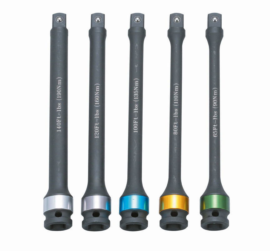 1/2" Torsiestaaf 100 Nm - zwart
