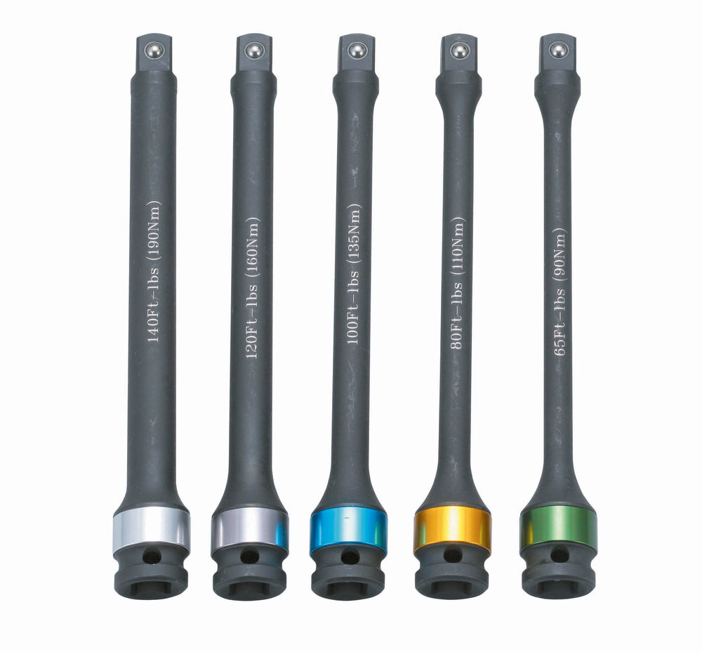 1/2" Torsiestaaf 120 Nm - rood