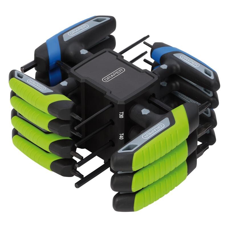 Torx- en inbus T-sleutelset, 14dlg