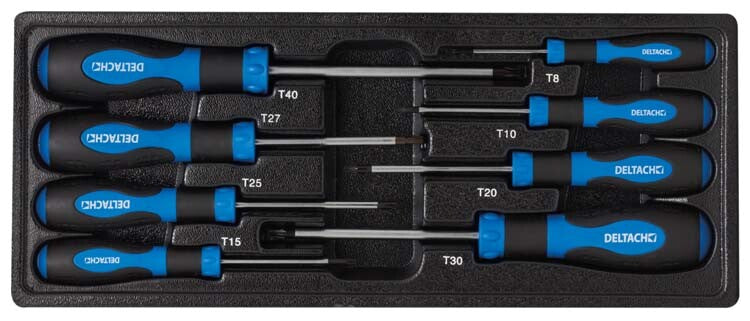 Torx schroevendraaierset, 8dlg, M-module