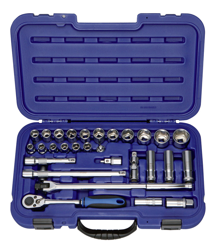 1/2" Dopsleutelset 30-dlg.