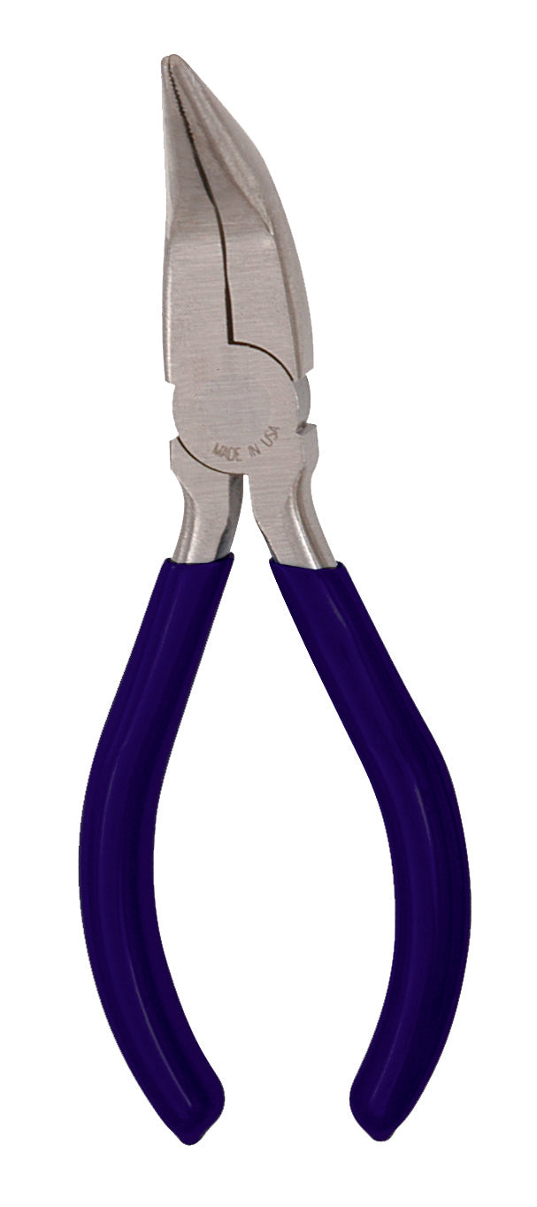 Punttang gebogen 150 mm