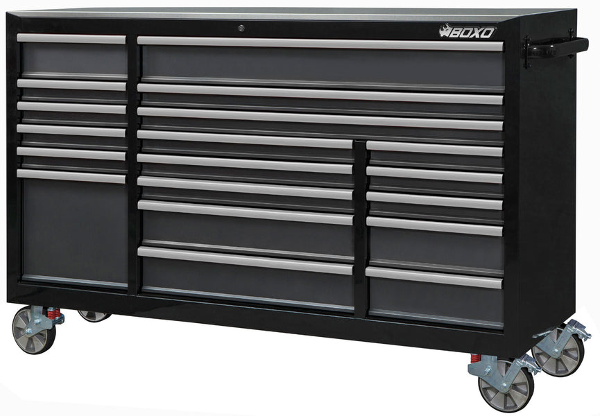 Tool trolley 4XL zwart/zilver