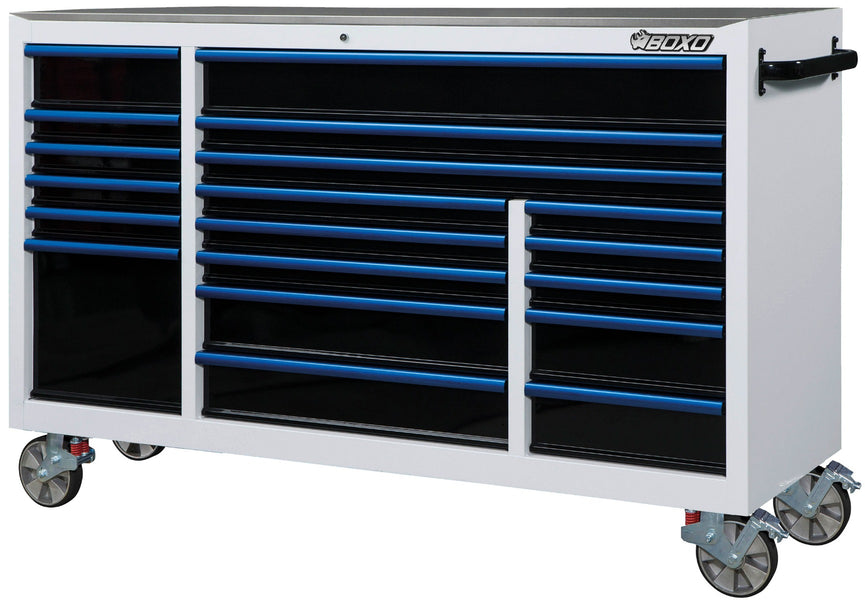 Tool trolley 4XL wit/blauw