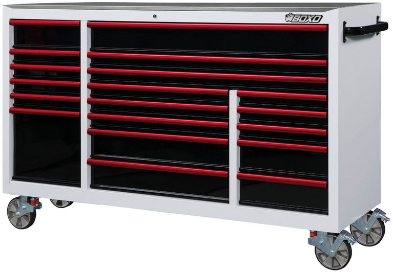 Tool trolley 4XL wit/rood