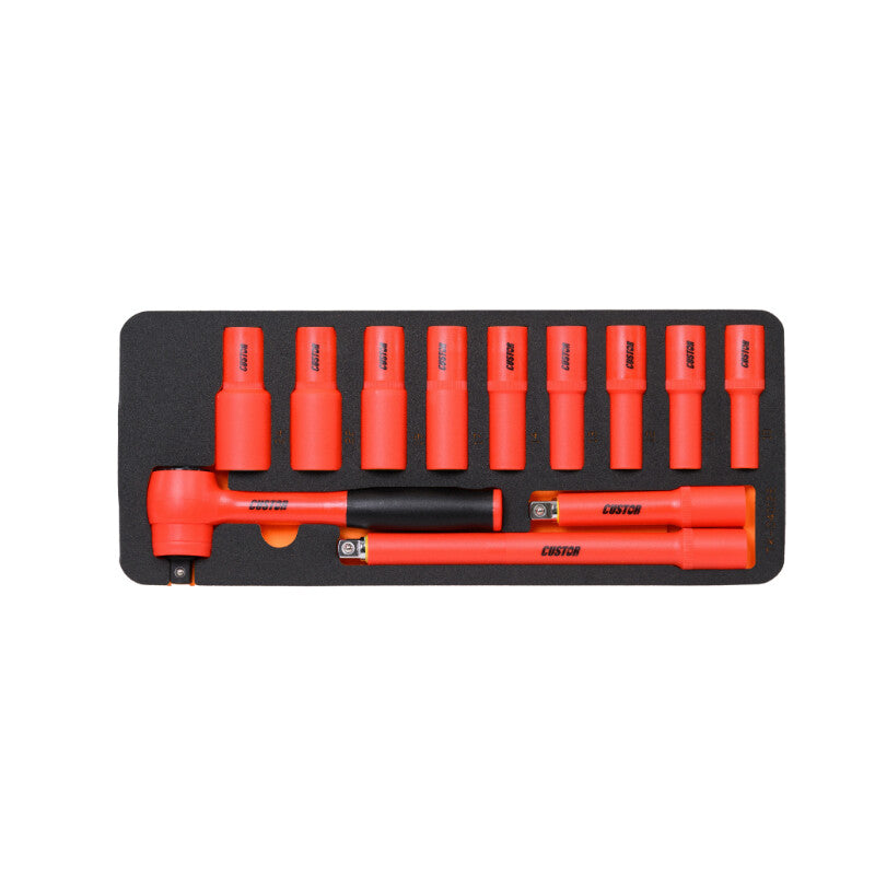 VDE 1/2" Doppenset, 12dlg, M-module