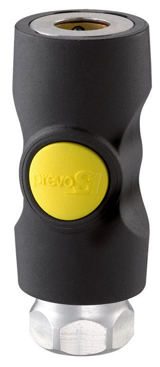Veiligheidskoppeling 1/4" binnendr ORION (ASI-061101) geel