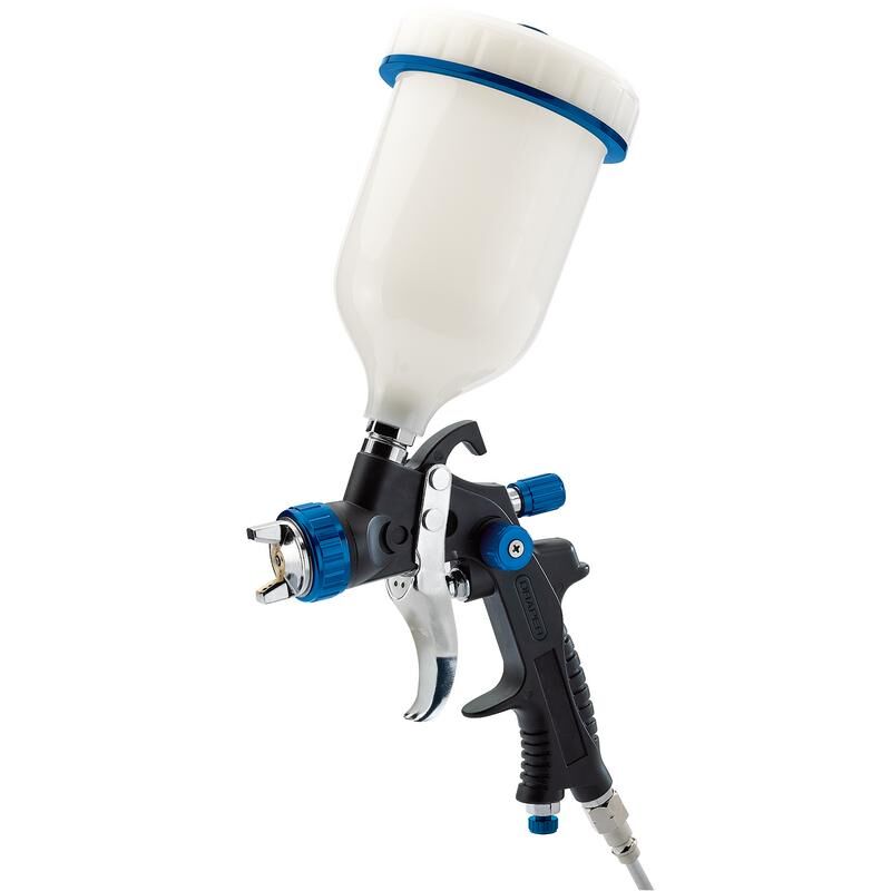 Verfspuit HVLP met bovenbeker, 600ml