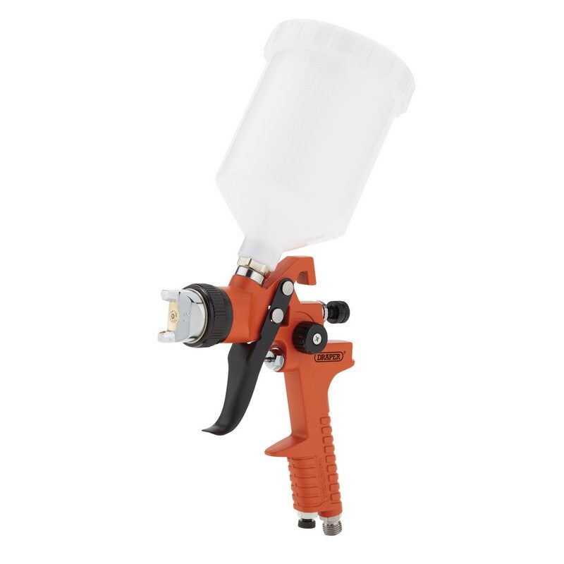Verfspuit HVLP met bovenbeker, 600ml