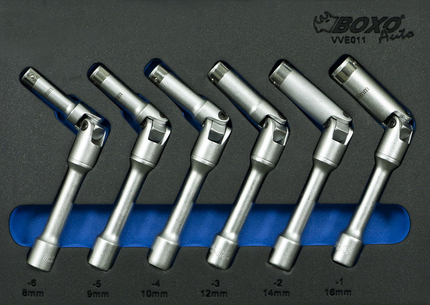 BOXO 3/8” Gloeibougies de- montagegereedschap 6-dlg.