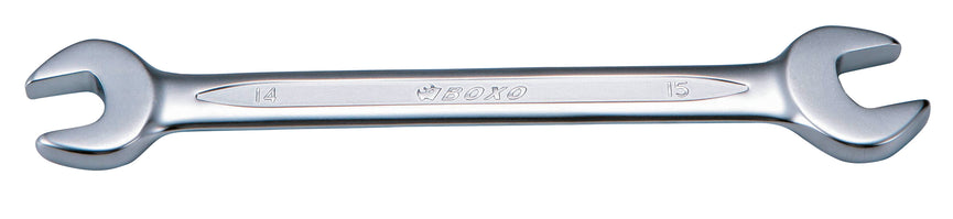 Dubbele steeksleutel 15º gebogen - 10x11 mm