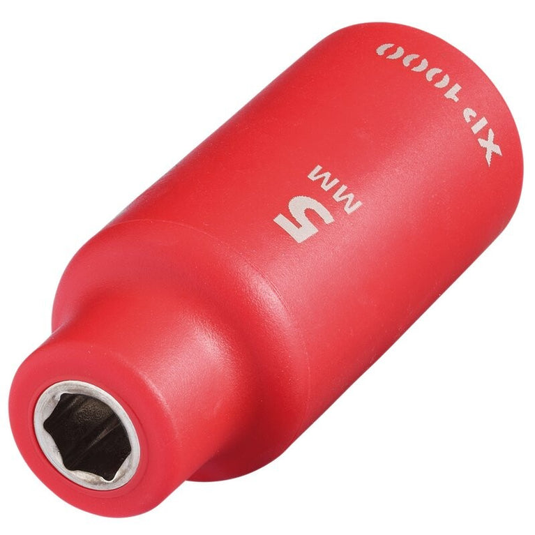 XP1000 1/4" Dop, 5mm,VDE