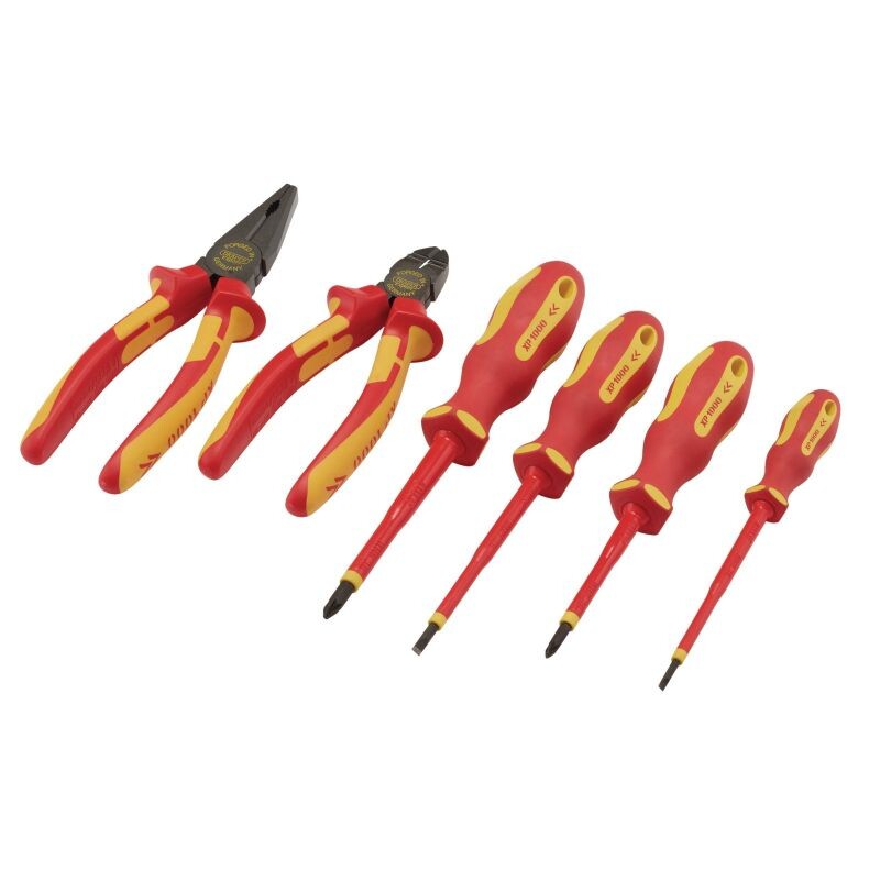XP1000 Schroevendraaier- en tangenset, VDE, 6dlg