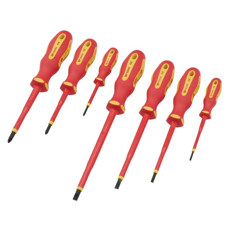 XP1000 Schroevendraaierset, VDE, 7dlg