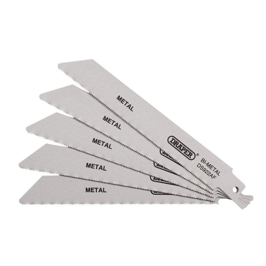 Zaagblad recipro, metaal (150mm) 24T, 5st