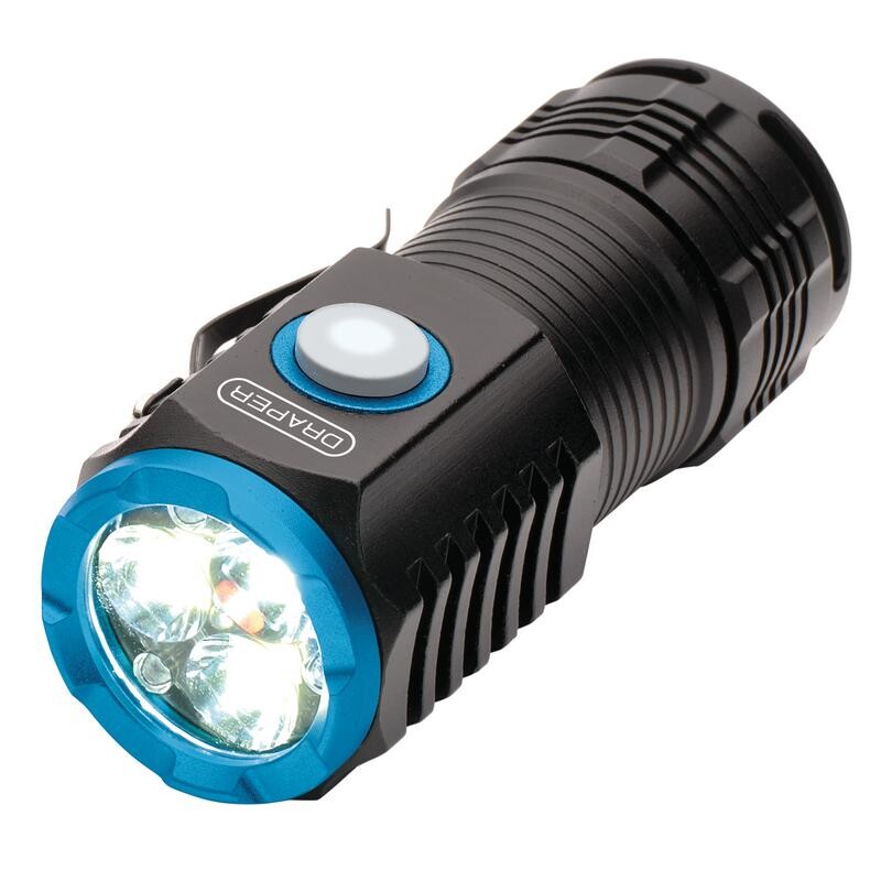 Zaklamp LED, 3x 8W, 1800 Lumen