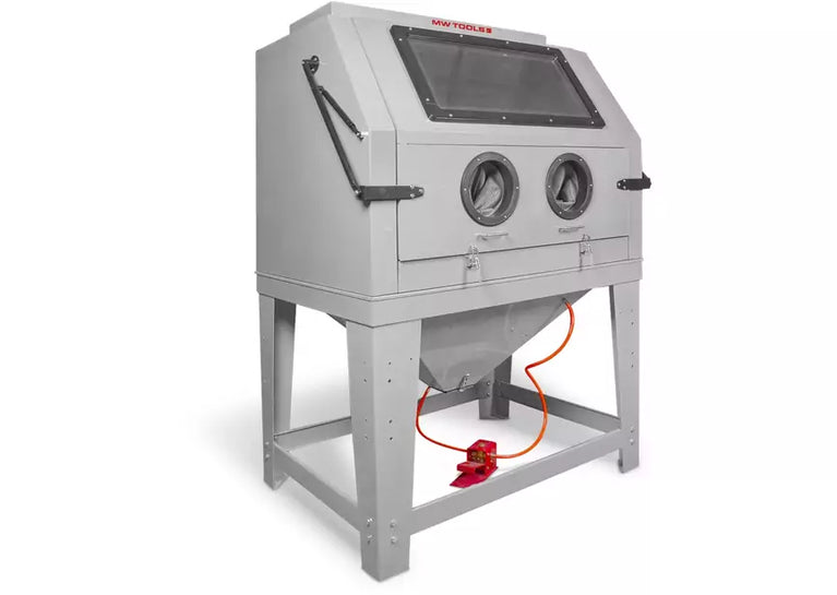 Professionele straalcabine 990 L met afzuiging MW Tools